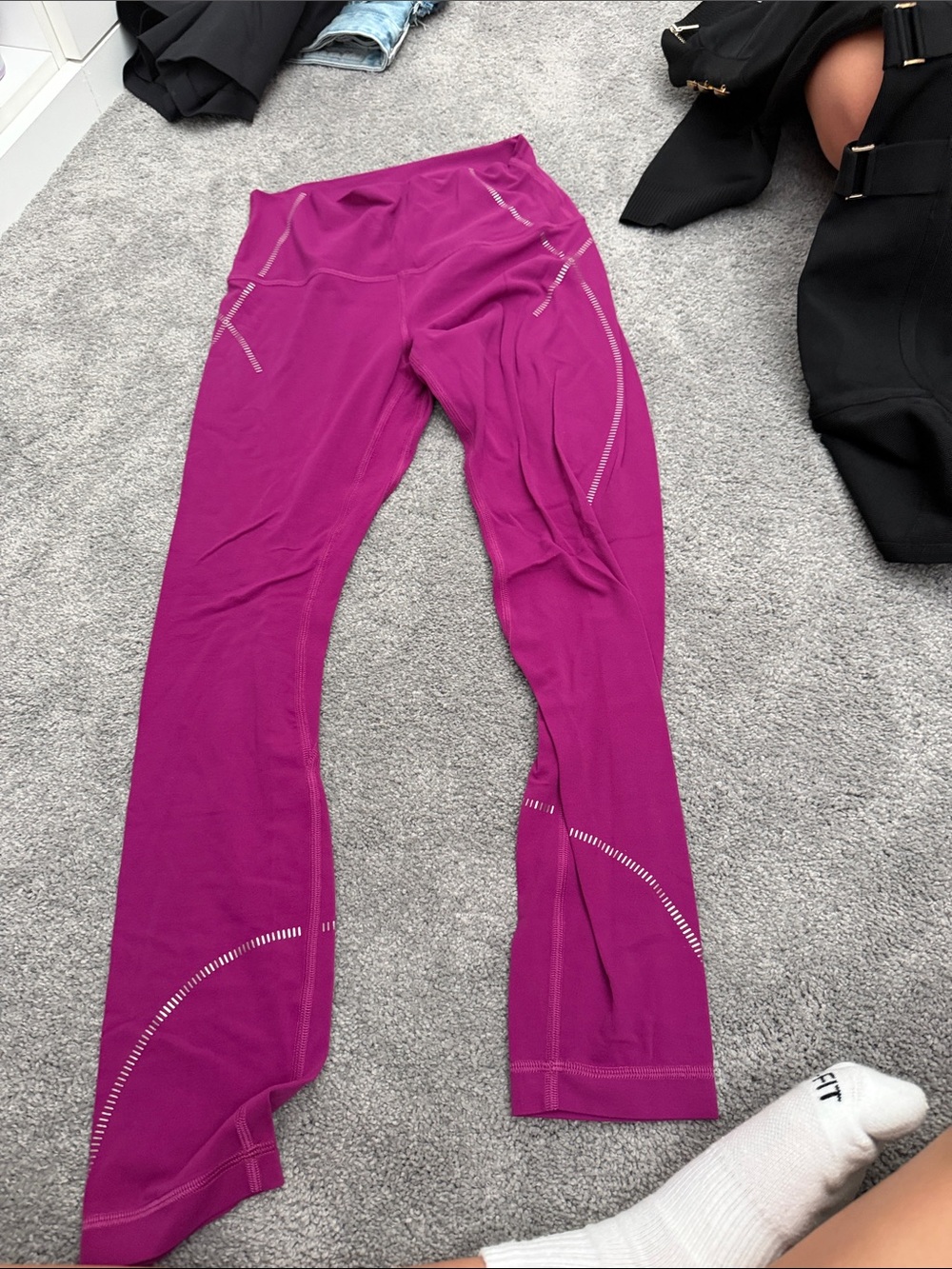 lululemon athletica Magenta/Purple Leggings